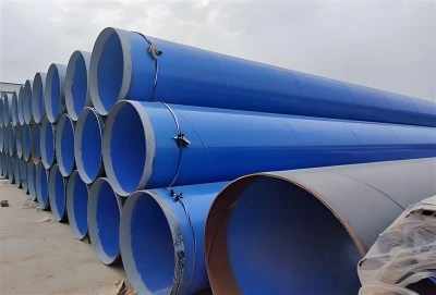 Epoxy coated steel pipe